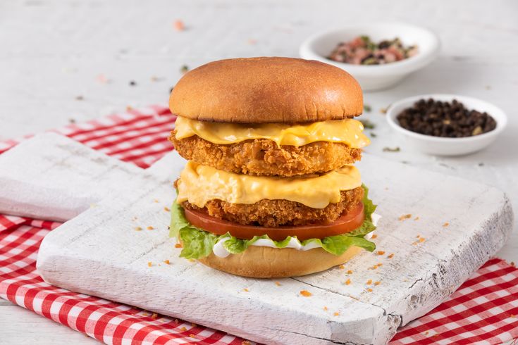 Cheese Crispy Burger